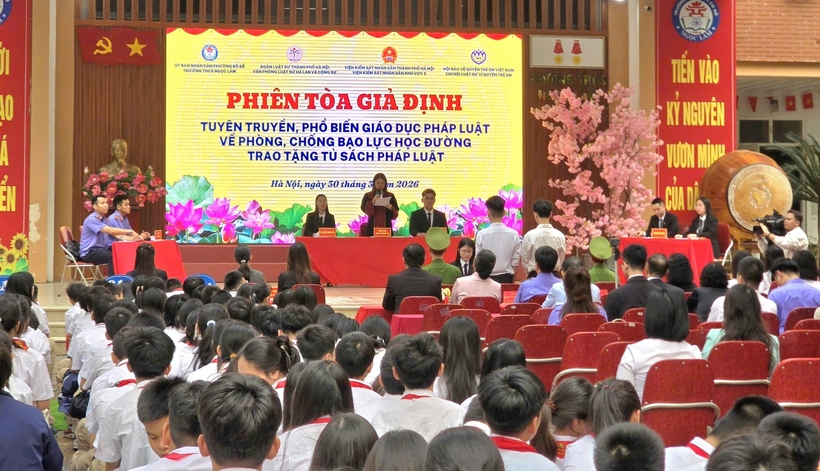 Hội tụ những trái tim tâm huyết thắp sáng ý thức tuân thủ và chấp hành pháp luật tại Trường THCS Ngọc Lâm (Hà Nội)