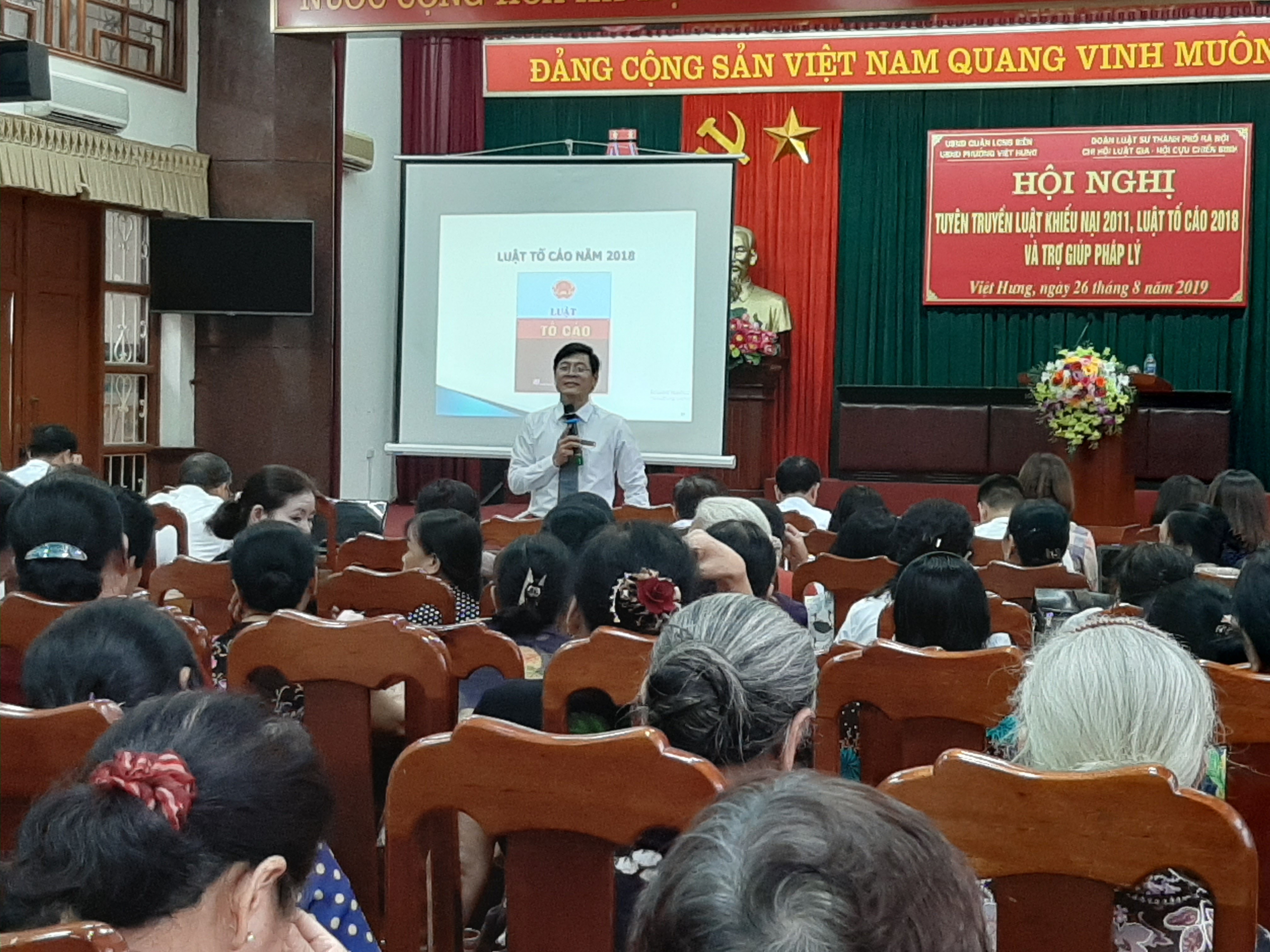 TRỢ GIÚP PHÁP LÝ CHO NGƯỜI CÓ CÔNG VỚI CÁCH MẠNG