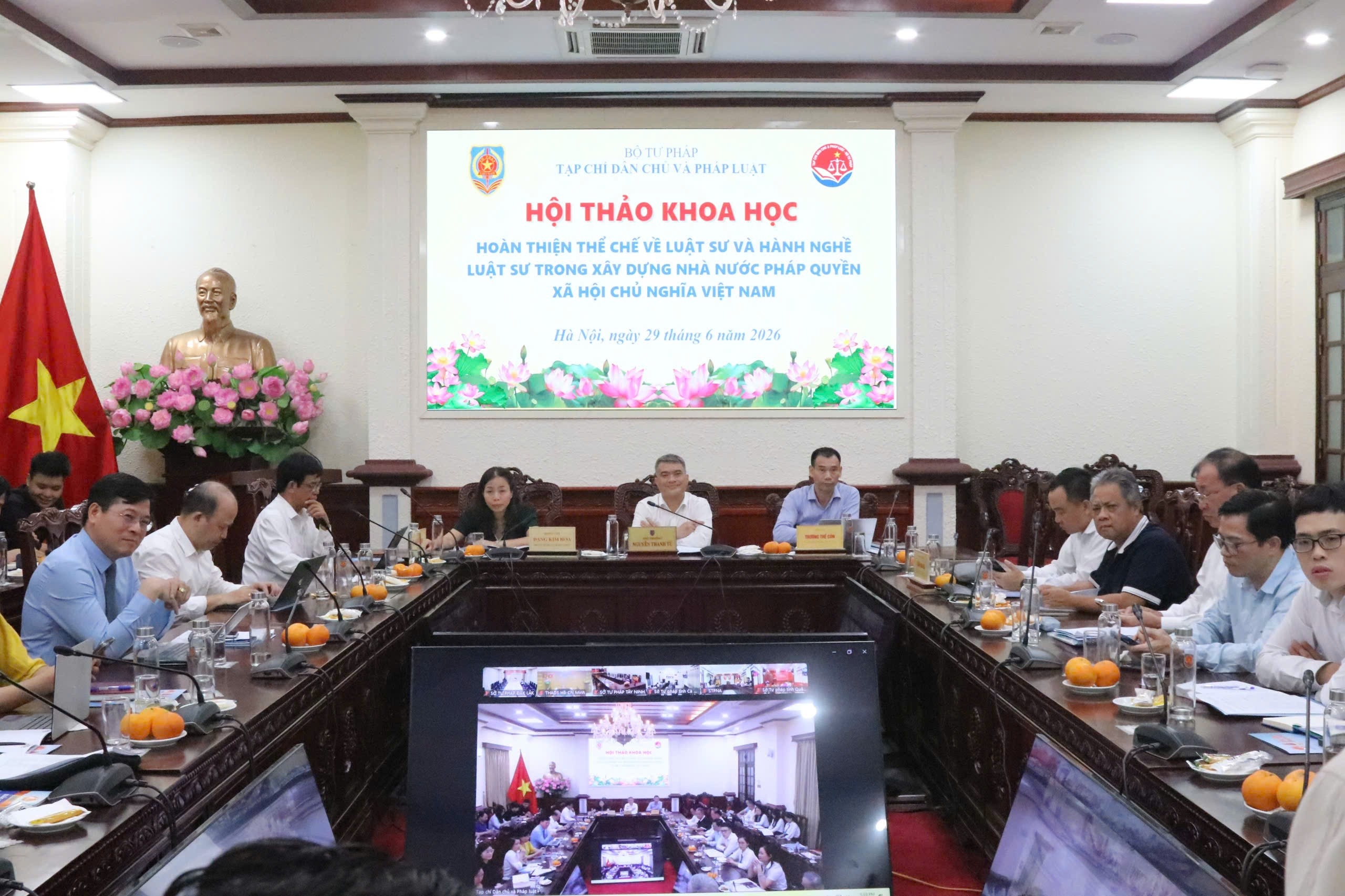 Hoàn thiện dự thảo Luật Luật sư (sửa đổi): Phát triển thị trường dịch vụ pháp lý, đồng thời đáp ứng yêu cầu quản lý nhà nước trong bối cảnh mới