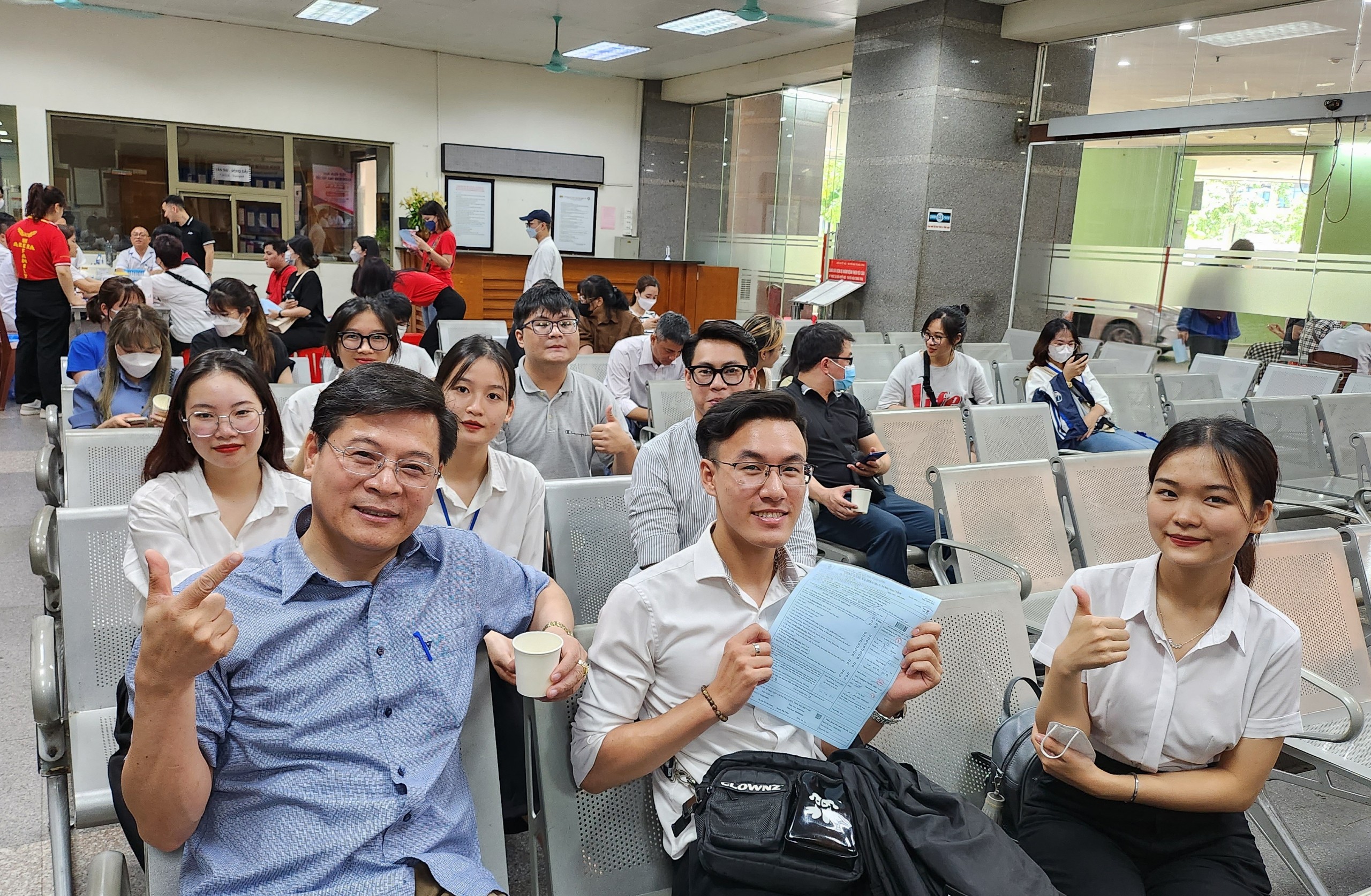 Hoạt động  hiến máu nhân đạo đợt 2-2023