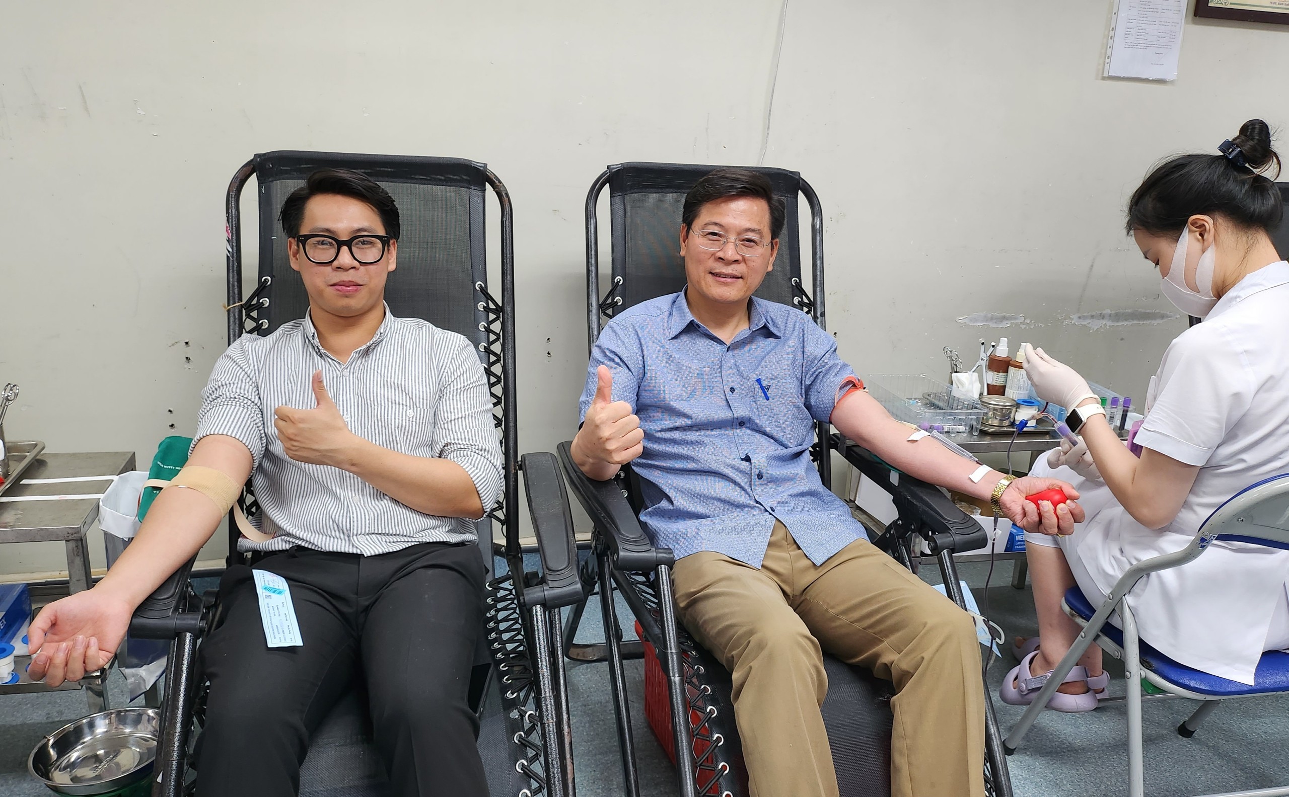 Hoạt động  hiến máu nhân đạo đợt 2-2023